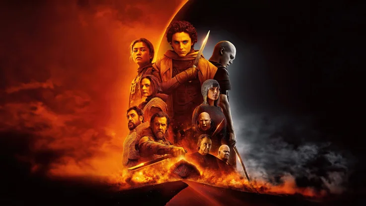 Dune: Çöl Gezegeni Bölüm İki (2024) film afişi ve sahnesi
