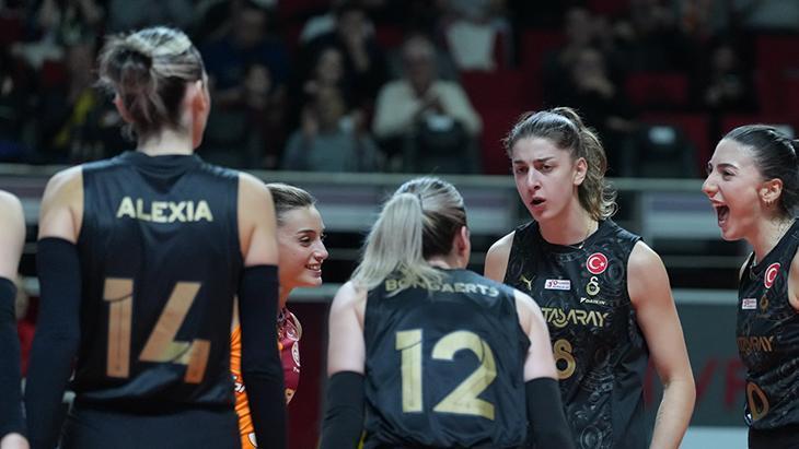 Galatasaray Daikin Sultanlar Ligi'nde THY'yi Devirdi