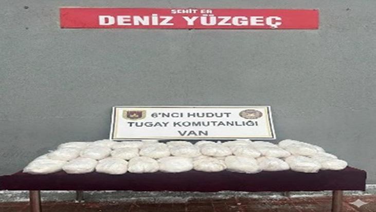 Van Sınır Hattında Büyük Uyuşturucu Operasyonu