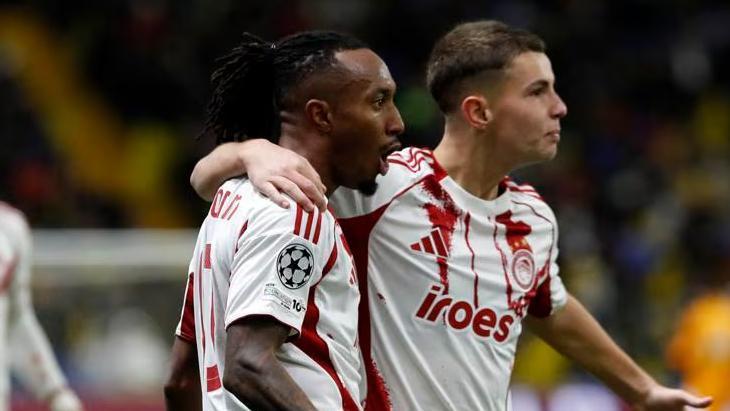 Olympiakos, Şampiyonlar Ligi'nde Kairat'ı Tek Golle Mağlup Etti