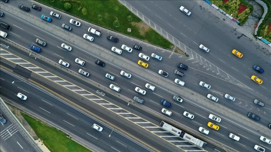 Türkiye'deki Taşıtlar Beş Yılda 1.7 Trilyon Kilometre Yol Katetti