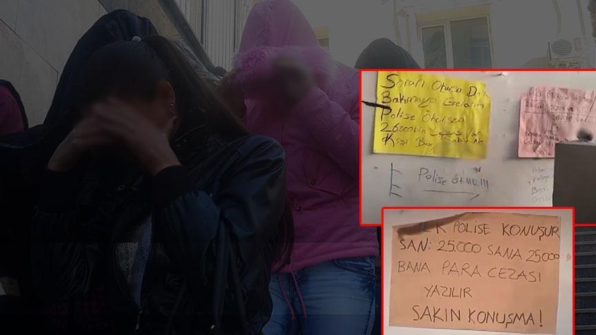 Gaziantep'te Fuhuş Operasyonu: Duvardaki Şok Edici Yazılar Ortaya Çıktı