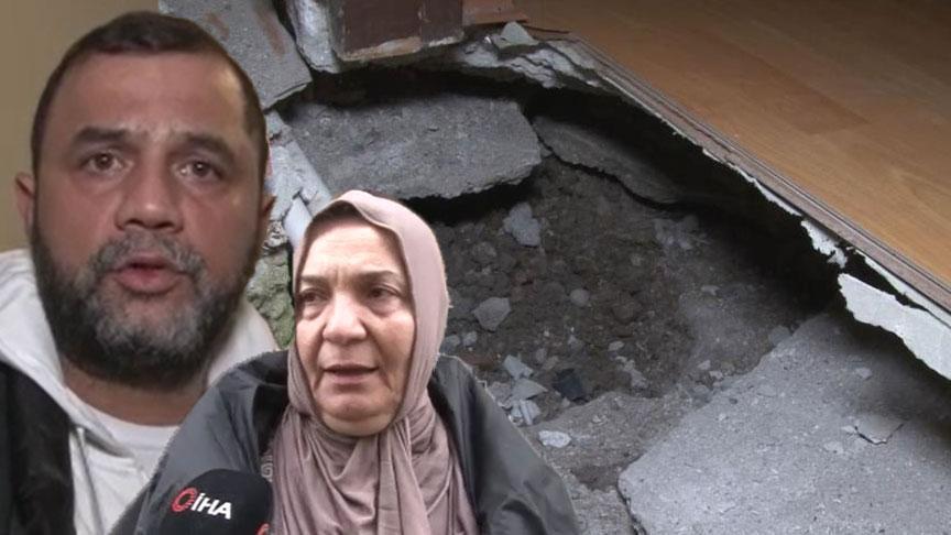 İstanbul'da Bina Temelinde Çökme Paniği: Sakinler Şok Yaşadı