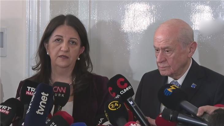 Bahçeli ve DEM Parti Heyeti Görüşmesi: "Her Cümlesine İmzamı Atıyorum"