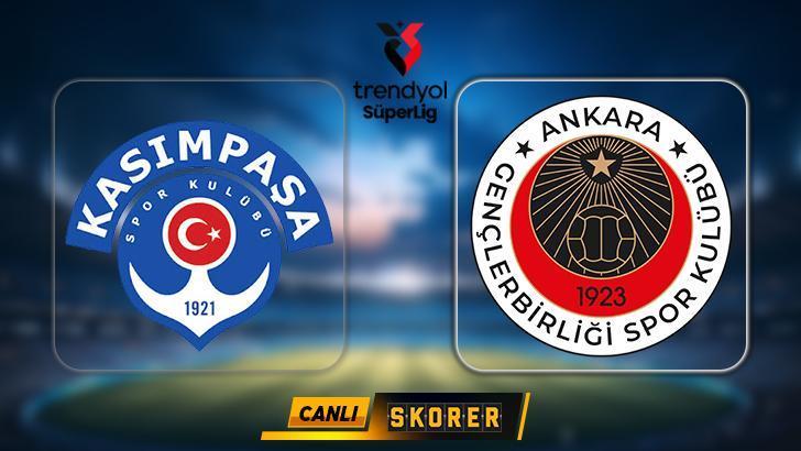 Süper Lig'de Kasımpaşa ve Gençlerbirliği Karşı Karşıya