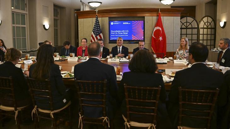 Ticaret Bakanı Bolat, ABD'de Yatırım ve Ticaret Fırsatlarını Görüşüyor
