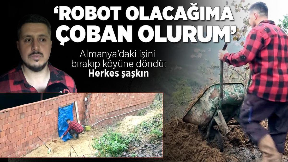 Almanya'dan Köyüne Dönüp Hayvancılıkla Hayatını Yeniden Kurdu