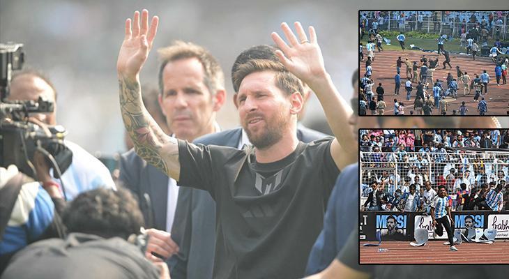 Messi Heyecanı Kolayca Öfkeye Dönüştü: Hindistan'da Taraftarlar Sahaya İndi