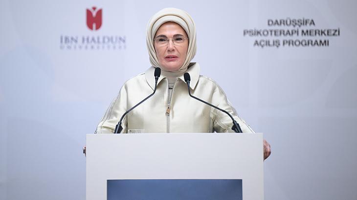 Emine Erdoğan'dan İnsana ve Medeniyete Odaklı Psikoterapi Merkezi Açılışı