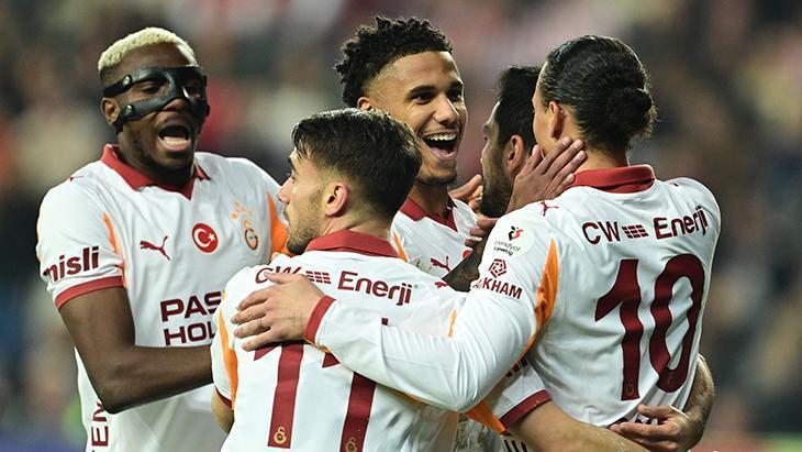 Galatasaray, Antalya Deplasmanında Fark Yarattı: 4-1