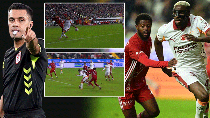 Galatasaray'ın Farklı Galibiyeti Sonrası Hakem Yorumları Trio'da Tartışıldı