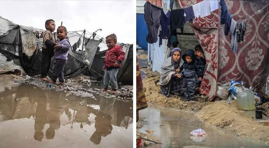Gazze'de Şiddetli Yağışlar Hayatını Kaybedenlerin Sayısını Artırdı: Derin Bir İnsani Kriz Kapıda