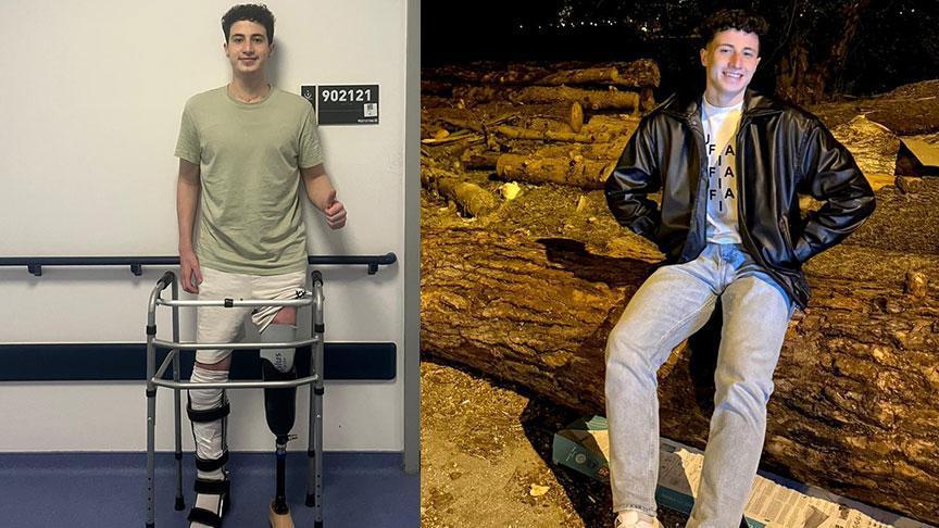 Bacağını Kaybeden Genç Sporcu, 7 Ay Sonra Protezle Yeniden Yürüdü: Hedefi Milli Takım