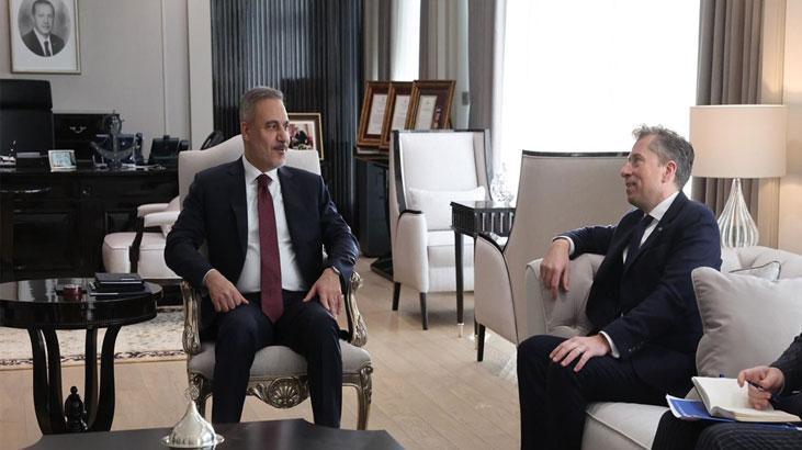 Dışişleri Bakanı Fidan, BM'nin İnsani Yardım Koordinatörü Fletcher'ı Ağırladı