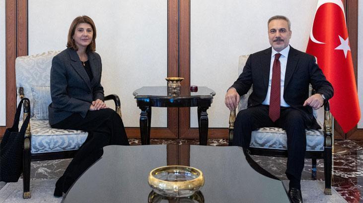 Dışişleri Bakanı Fidan, BM Kıbrıs Temsilcisi Cuellar'ı Ağırladı