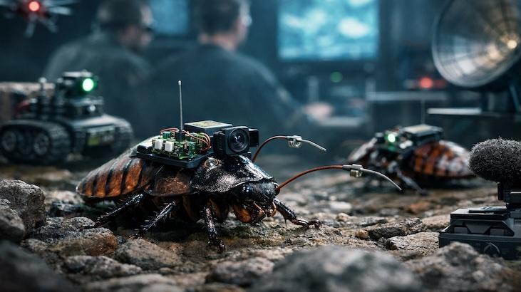 Hamamböcekleri Robot Casuslara Dönüşüyor: Alman Girişimi Yenilikçi Bir Teknolojiyi Hayata Geçiriyor