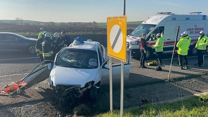 Tekirdağ'da Trafik Kazası: 5 Kişi Yaralandı