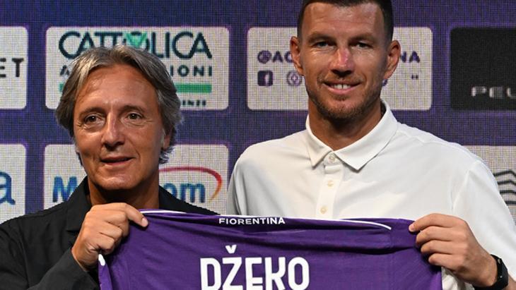 Edin Dzeko, Serie A'ya Dönüyor: Cagliari'nin Gözü Tecrübeli Golcüde