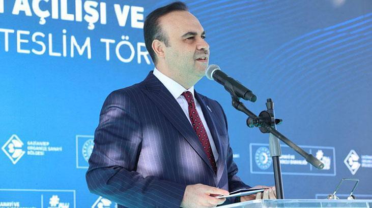 Bakan Kacır: Deprem Bölgelerinde Sanayi ve Altyapı Yatırımları Öncelikli