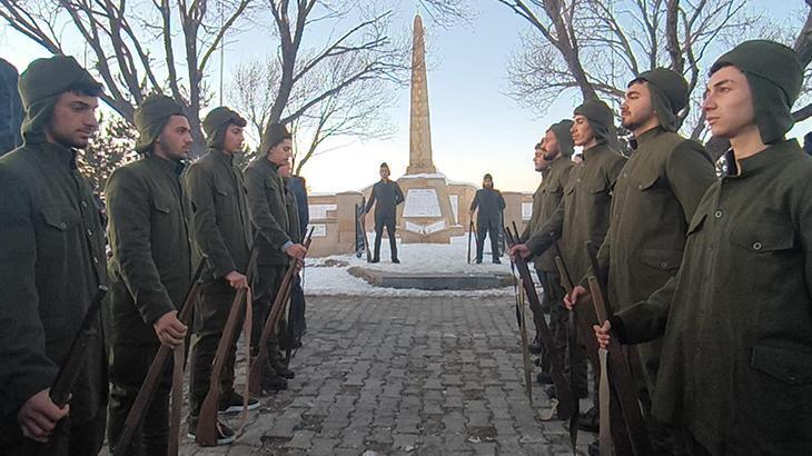 Sarıkamış Şehitleri İçin Dondurucu Soğukta Saygı Nöbeti