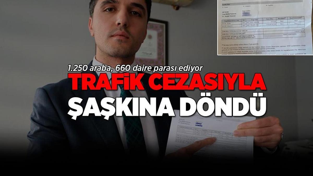Avukatın Üzerine Kayıtlı Milyarlarca Liralık Trafik Cezası Şoku: Hata Düzeltildi