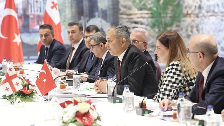 İçişleri Bakanı Yerlikaya, Gürcistanlı Mevkidaşıyla Güvenlik İşbirliğini Görüştü