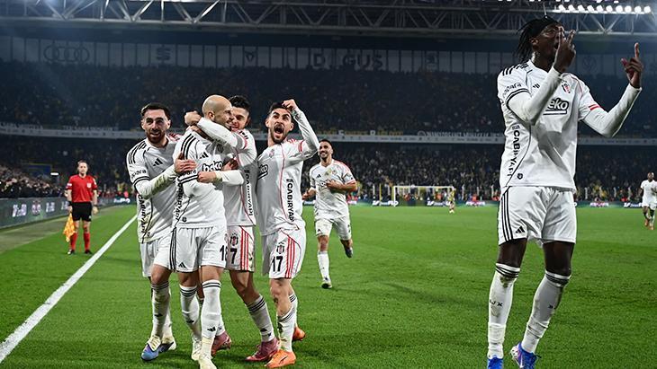 Beşiktaş, Kadıköy'de Fenerbahçe'yi Devirerek Kupada İlk Galibiyetini Aldı