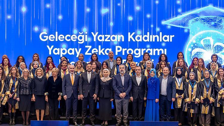Yapay Zeka Alanında Kadın Liderler Yetişiyor: ‘Geleceği Yazan Kadınlar’ Projesi Mezunlarını Verdi