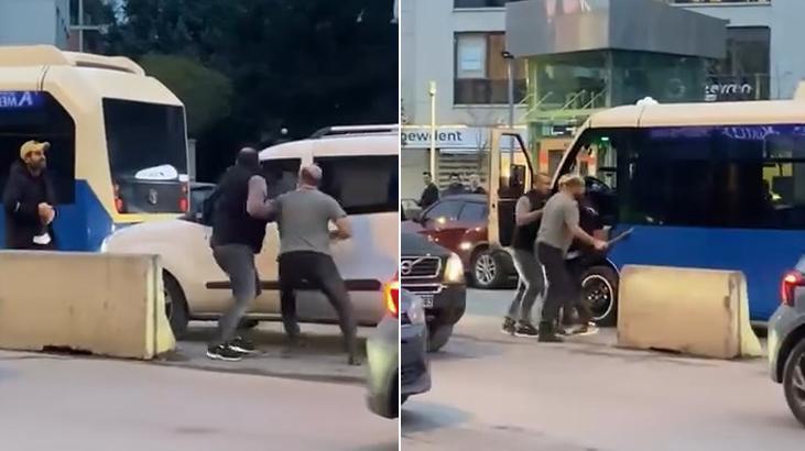 Kadıköy'de Trafikte Sopalı Saldırı: Yol Verme Tartışması Dehşete Dönüştü