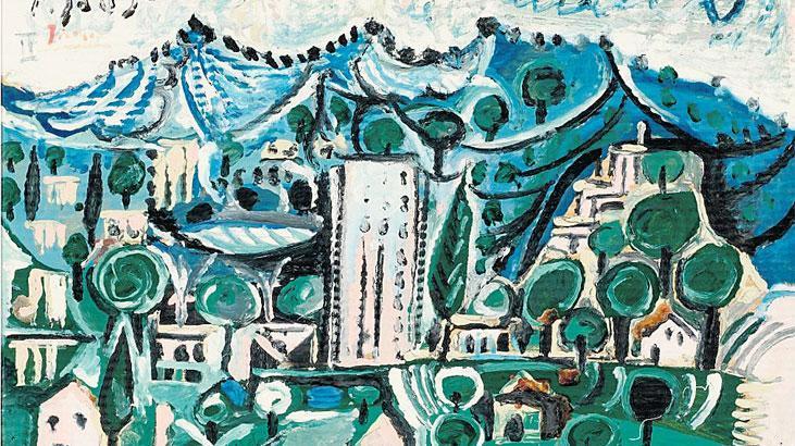 Picasso'nun Değerli Manzarası Suudi Arabistan Müzayedesinde Göz Kamaştırıyor