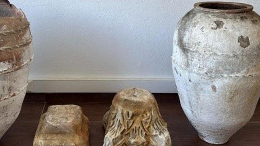 Evde Yapılan Aramada Tarihi Eserler Bulundu