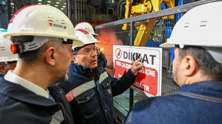 Adalet Bakanı Tunç, KARDEMİR'i Ziyaret Etti: Üretim ve Verimlilik Vurgusu
