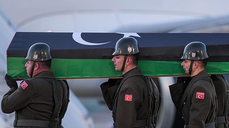 Ankara'da Düşen Uçakta Hayatını Kaybeden Libya Heyeti İçin Resmi Uğurlama Töreni Düzenlendi