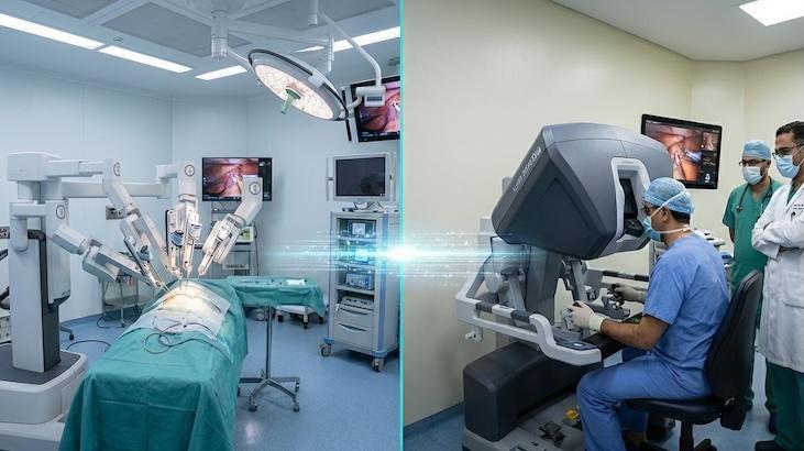 Robotik Cerrahide Çift Taraflı Kıtalararası Rekor Kırıldı