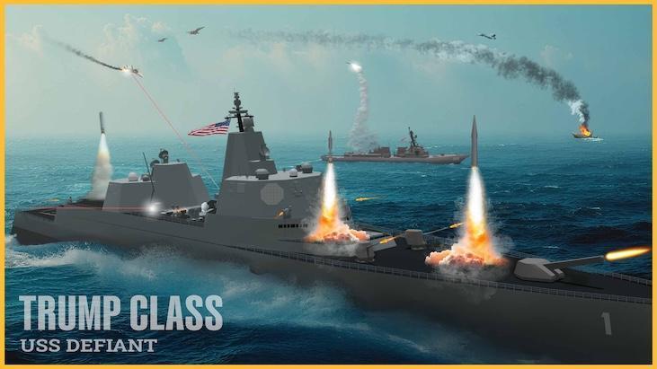 Donald Trump'tan Dev Savaş Gemisi Vizyonu: Lazer Silahlı "Trump-Class"