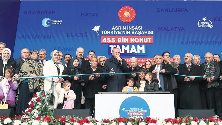 Hatay'da Yeniden İnşa Sreci Tamamlandı: Cumhurbaşkanı Erdoğan Konutları Teslim Etti