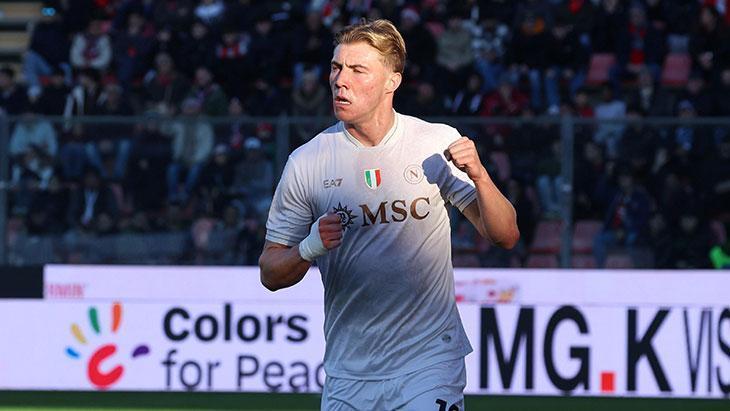 Napoli, Cremonese Deplasmanında Zaferle Ayrıldı: Höjlund İki Golle Damga Vurdu