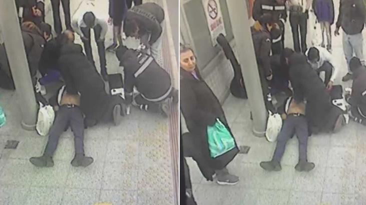 Tren İstasyonunda Ani Kalp Krizi: Taşınabilir Şok Cihazı Hayat Kurtardı