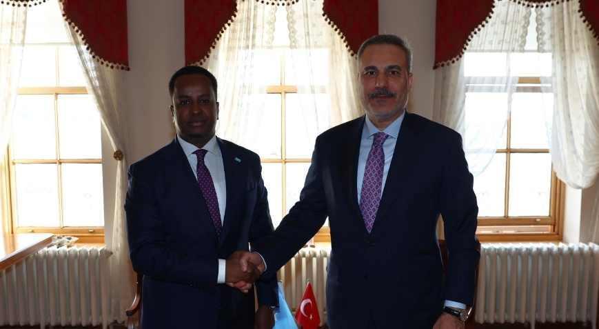 Dışişleri Bakanı Fidan, Somalili Mevkidaşıyla İstanbul'da Buluştu