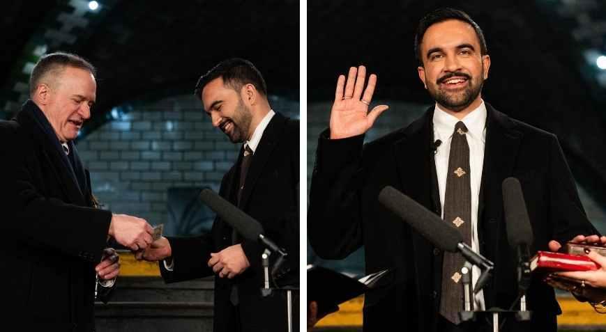 Mamdani'den Tarihi Yemin: New York'un İlk Müslüman Belediye Başkanı Kur'an-ı Kerim'e El Bastı