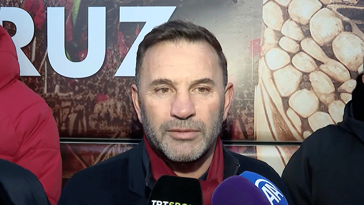 Okan Buruk'tan Filistin'e Destek Yürüyüşünde Anlamlı Mesajlar