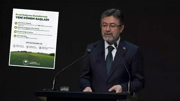Kırsal Kalkınma Desteklerinde Yeni Dönem: Hibe Oranları Yüzde 70'e Yükseldi