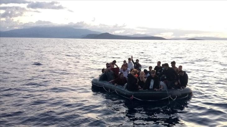 İzmir Sahillerinde 74 Düzensiz Göçmen Kurtarıldı