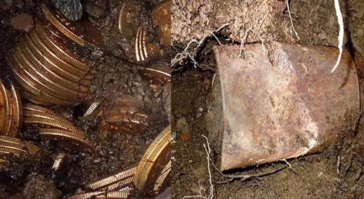 Köpeğini Gezdirirken Milyon Dolarlık Altın Buldu