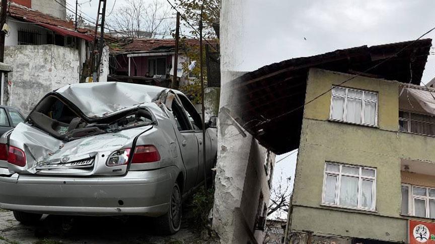 İstanbul'da Lodos Tehlikesi: Gaziosmanpaşa'da Çatı Uçtu, Sarıyer'de Tekne Battı