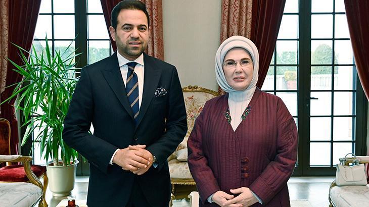 Emine Erdoğan'dan Müslüman Alimler Konseyi Genel Sekreteri'ne Ziyaret