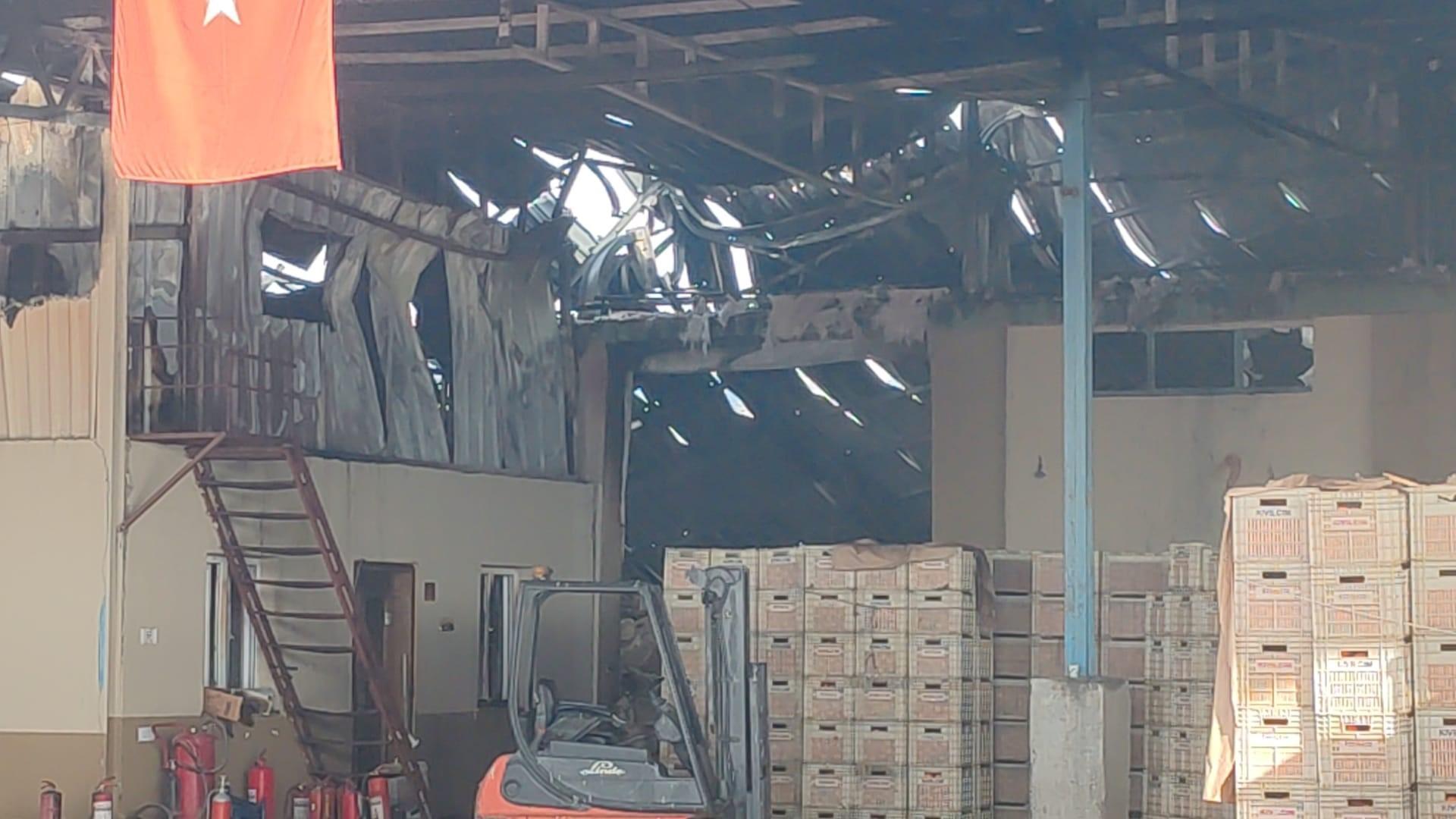 Hatay'da Fabrika Yangınında Genç İşçi Hayatını Kaybetti