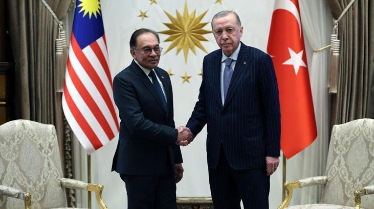 Erdoğan ve Malezya Başbakanı İbrahim'den Ortak Basın Toplantısı