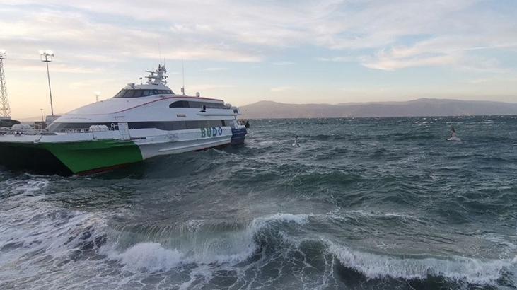 Bursa Deniz Otobüsleri Fırtına Nedeniyle Seferleri İptal Etti