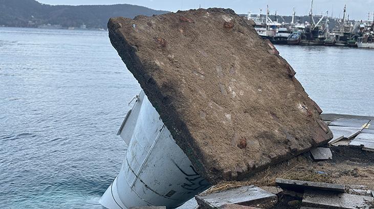 İstanbul'da Lodos Deniz Fenerini Yıktı: Kireçburnu Sahili Sular Altında Kaldı